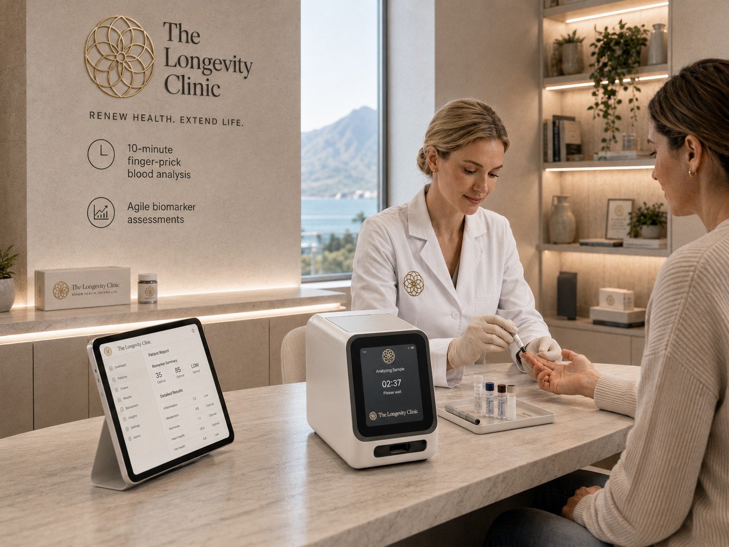 On-site Blood Work at The Longevity Clinic